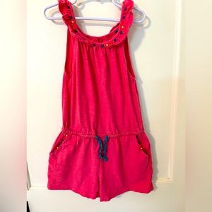 Mini Boden Pink Romper